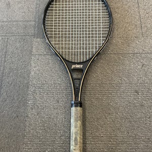 Used Prince Pro Adult Tennis Racquet Black 4 1 2" 11614-s000208557