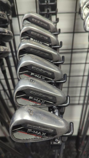 Used Cobra F-max Mens Package Set Rh Silver 6 Piece 11862-s000080049