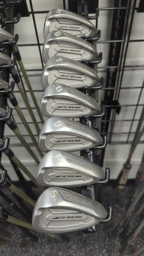 Used Nicklaus Airbear Mens Package Set Rh Black 7 Piece 11862-s000079353