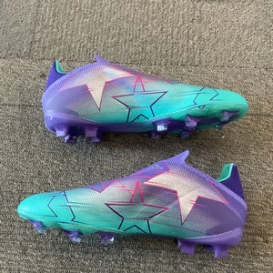 Used Adidas X Sppedflow Plus Fg Soccer Cleats Purple Junior 03.5 11614-s000208392