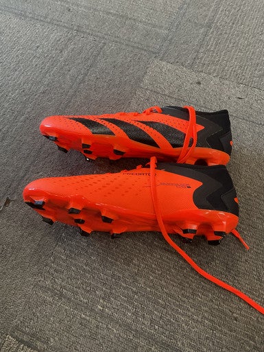 Used Adidas Predator Accuracy.3 Ll Fg Soccer Cleats Black Senior 9 11614-s000208387