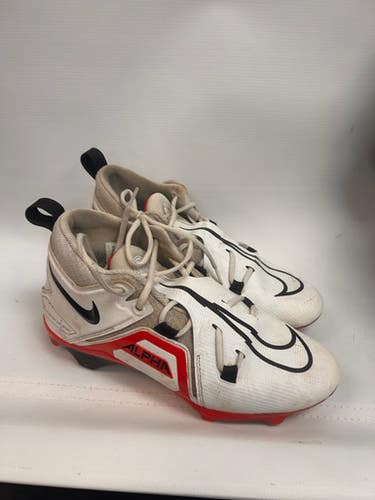 Used Nike Alpha Ct6649-103 Bb Sb Cleats White Senior 10 11862-s000084561
