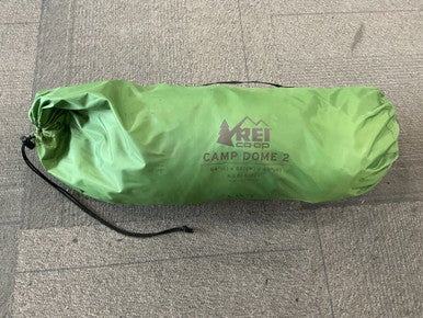 Used Rei Camp Dome 2 1 & 2 Man Tent Green 2-person 11614-s000208217