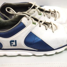 Used Foot Joy Mens Golf Shoes White Senior 13 11862-s000082225