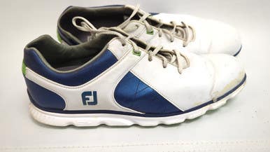 Used Foot Joy Mens Golf Shoes White Senior 13 11862-s000082225