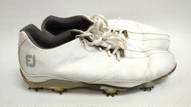 Used Foot Joy Mens Golf Shoes White Senior 13 11862-s000082226