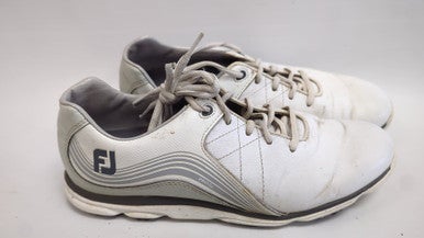 Used Mens Golf Shoes White Senior 9 11862-s000083026
