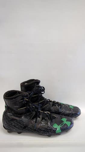 Used Under Armour Adult Fb Cleats Black Senior 14 11862-s000083769