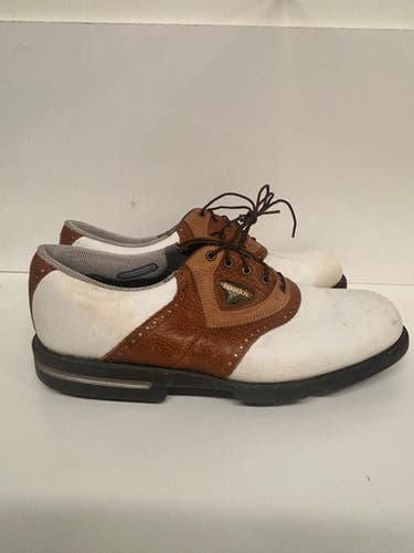 Used Foot Joy Mens Golf Shoes White Senior 10 11862-s000083787