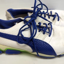 Used Puma Mens Golf Shoes White Senior 9.5 11862-s000083788