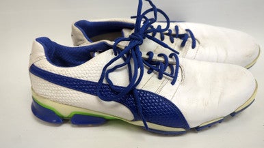 Used Puma Mens Golf Shoes White Senior 9.5 11862-s000083788