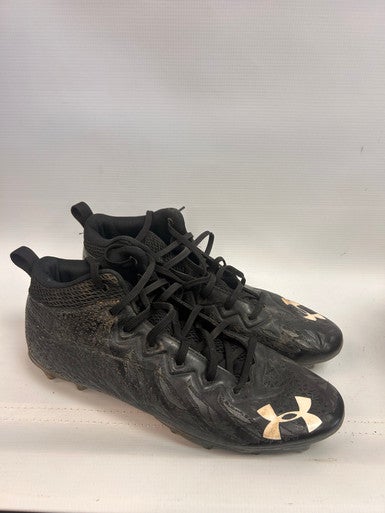 Used Under Armour Adult Fb Cleats Black Senior 12 11862-s000083762