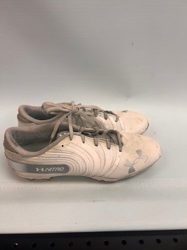 Used Under Armour Adult Fb Cleats White Senior 9 11862-s000084136