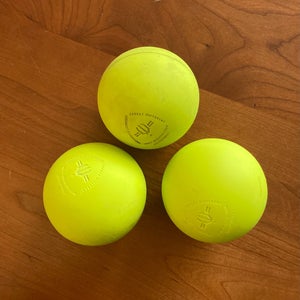 Epoch Lacrosse Ball 3 Pack (2 New, 1 Used)