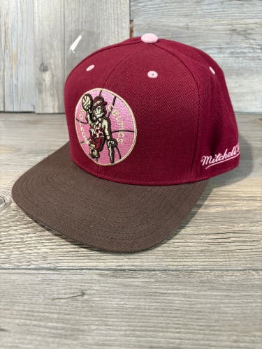 Mitchell & Ness Boston Celtics Brown Sugar Bacon 2.0 HWC Fitted Hat - Size 7 3/4