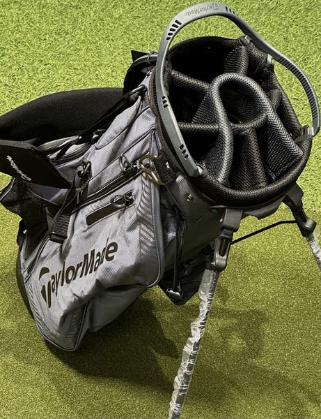TaylorMade 2023 Pro Stand Carry 8-Way Golf Bag Charcoal w