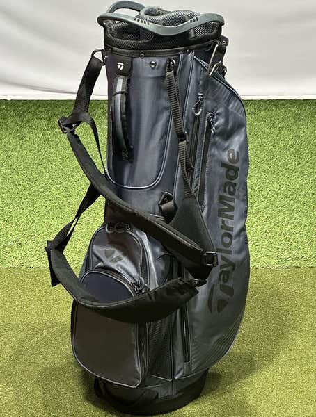 TaylorMade 2023 Pro Stand Carry 8-Way Golf Bag Charcoal w