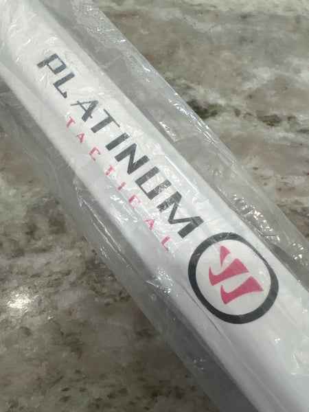 Rare -- New Warrior Platinum Tactical Shaft - White
