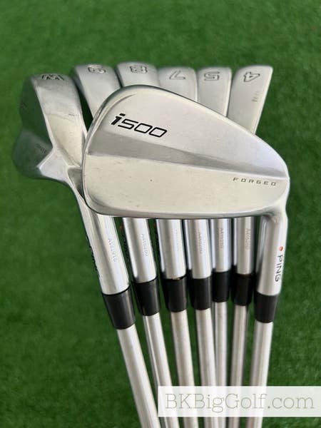 Ping i500 Forged Iron Set 4-W / KBS Tour C-Taper 125 S+ Stiff 