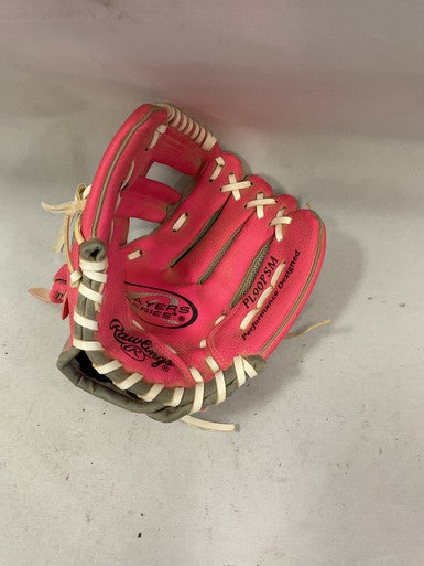 Used Rawlings Pl90psm Bb Sb Glove Rh Throw Pink 9" 11859-s000019912