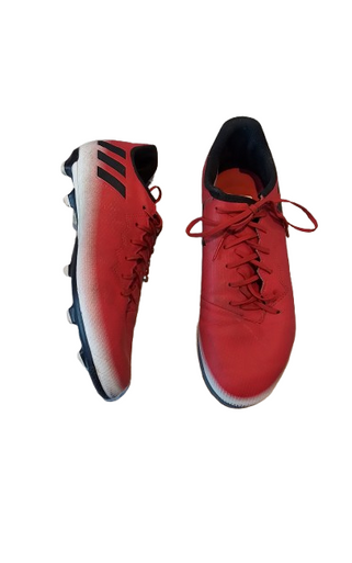 Used Adidas Soccer Cleats Red Junior 06 11698-s000223659