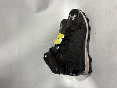 Used Under Armour Adult Fb Cleats Black Senior 7.5 11847-s000023653