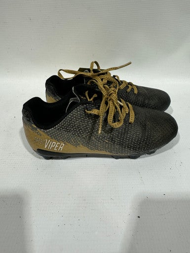Used D-Gel Soccer Cleats Black Youth 12.0 11847-S000022334