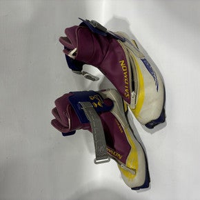 Used Salomon Womens SNS XC Ski Boots Purple W 06.5-07 / JR 4.5-05 11847-S000022302