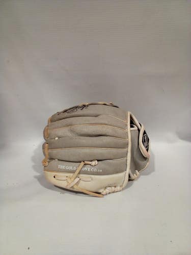 Used Rawlings HIGHLIGHT BB/SB Glove RH Throw Grey 10 1/2" 11847-S000021124