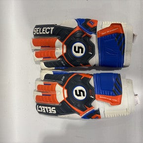 Used Select PLAYERS CHOICE Soccer Goalie Gloves White 10 11847-S000022959