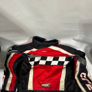 Used Outerwear Heavy Jacket Y Red Lg 11847-s000023445