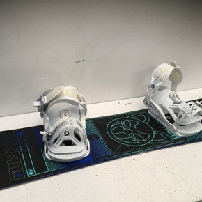 Used Salomon GRAIL Boys Board/Binding Black 110 cm 11443-S000190607