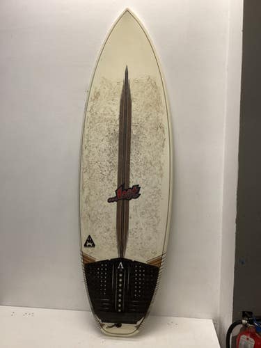 Used Puddle Jumper Surfboard White 5ft 7in 11443-s000189706