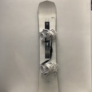 New Nidecker THRUSTER Mens Board. Medium Flow Bindings White 147 cm 11443-S000188756
