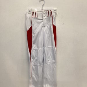 Used Champro BASEBALL PANT BB/SB Pant Boys White And Red SM 11443-S000188630
