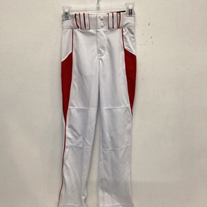 Used Champro BASEBALL PANT BB/SB Pant Boys White And Red SM 11443-S000188625