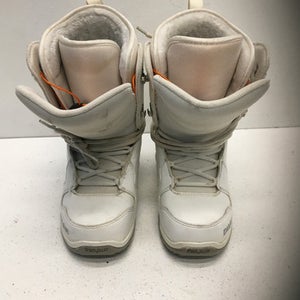 Used ThirtyTwo WS EXIT Womens Snowboard Boots White Senior 7.5 11443-S000191305
