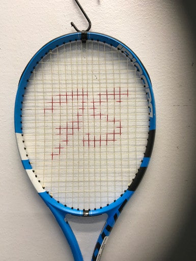 Used Babolat DRIVE Adult Tennis Racquet Royal Blue 4 3/8" 11443-S000191230