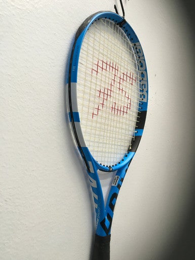 Used Babolat DRIVE Adult Tennis Racquet Royal Blue 4 3/8" 11443-S000191230