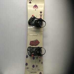 Used ACE Womens Board/Bindings White 149 cm 11443-S000190263