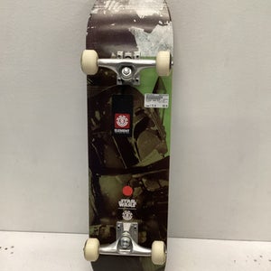 Used Element BOBA FETT Complete Skateboard None 7 3/4" 11443-S000190121
