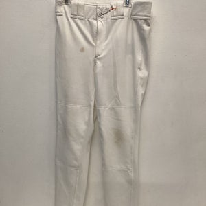 Used Mizuno BALL PANT BB/SB Pant Mens White MD 11443-S000187447