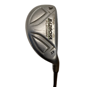 Used BAZOOKA PLATINUM 4 Iron Regular Flex Graphite Shaft Individual Irons 11443-S000186383