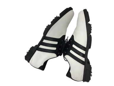 Used Adidas Z TRAXION Mens Golf Shoes White Senior 12 11613-S000151727