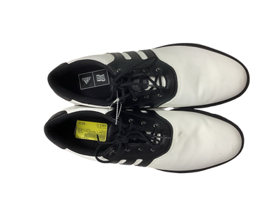Used Adidas Z TRAXION Mens Golf Shoes White Senior 12 11613-S000151727