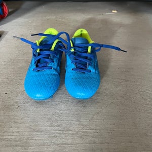 Blue Kids Youth Molded Cleats Cleats (Used)