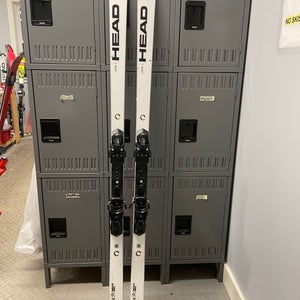 HEAD 195 cm Racing World Cup Rebels i.SG RD Skis With Bindings Max Din 14 (Used)