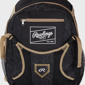 New T-Ball Backpack Blk/Tan 11849-RAW198308007682