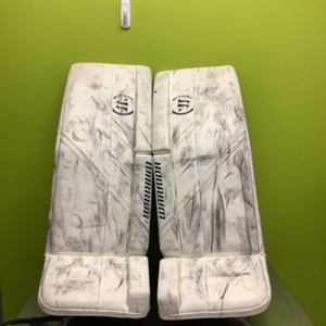 Used Warrior Rg5 32 1 2" Goalie Leg Pads