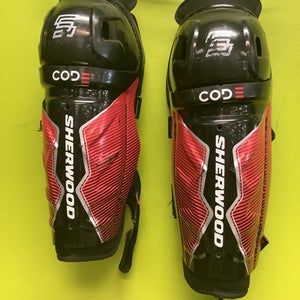 Sher-Wood Used Junior Shin Pads